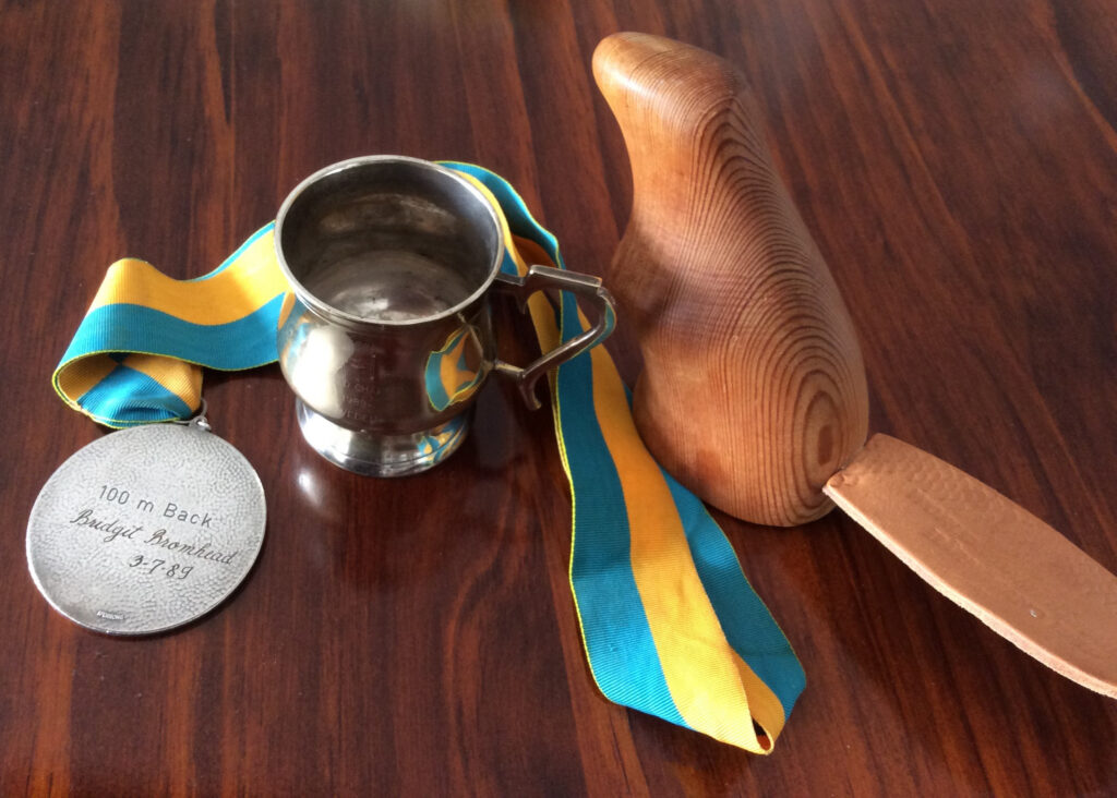 1989 cup medal and wood