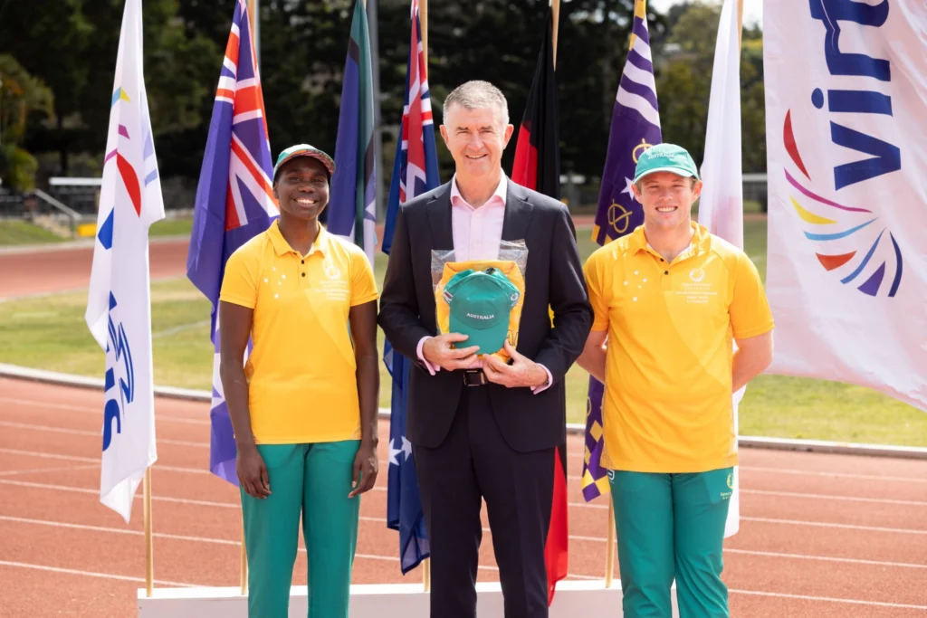 Aussie athletes celebrate 30 Days to Go until 2025 Virtus World Athletics Championships in Brisbane