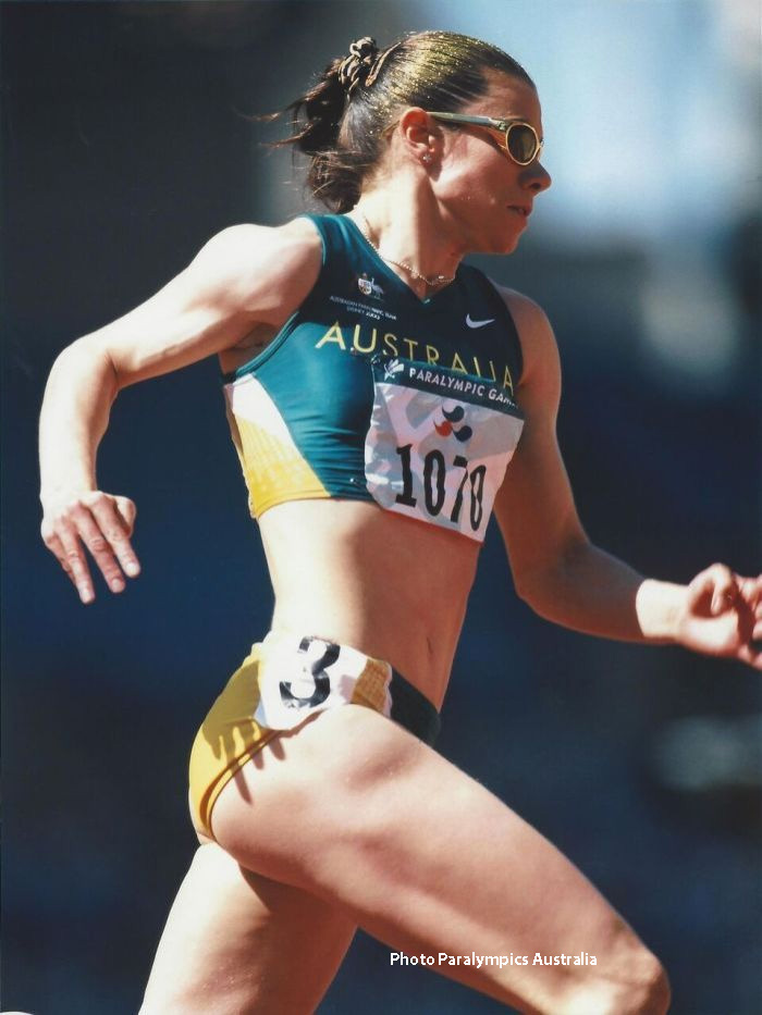 OUR QUEEN OF THE TRACK – Sydney 2000 Paralympics – Lisa Llorens