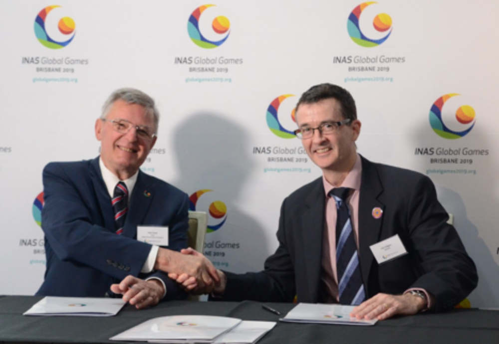 2019 INAS GLOBAL GAMES: Major International Sporting Events to work together