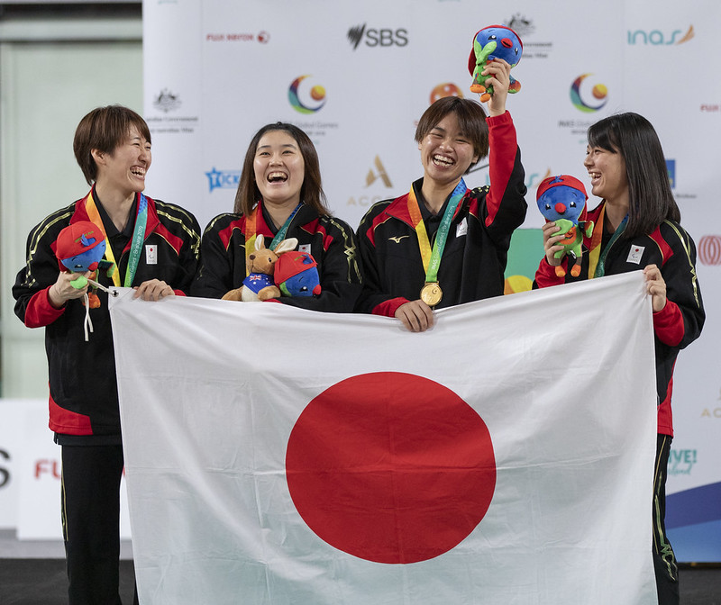 Sport Inclusion Australia Launches 'Leave No-One Behind' Project 2 TeamJPN Gold F Basketball gg2019