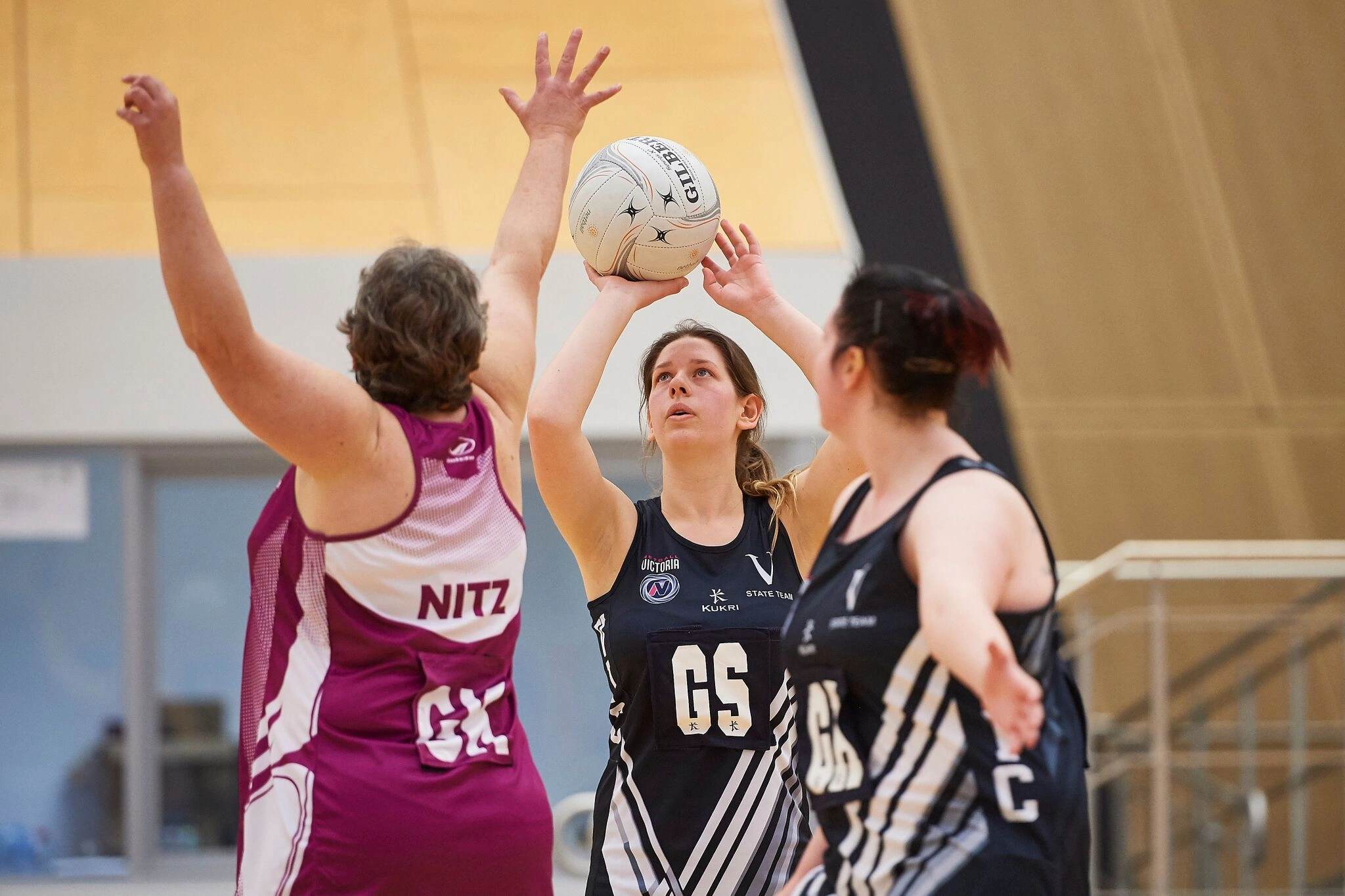 Victoria vs Queensland at the Marie Little Shield 2017