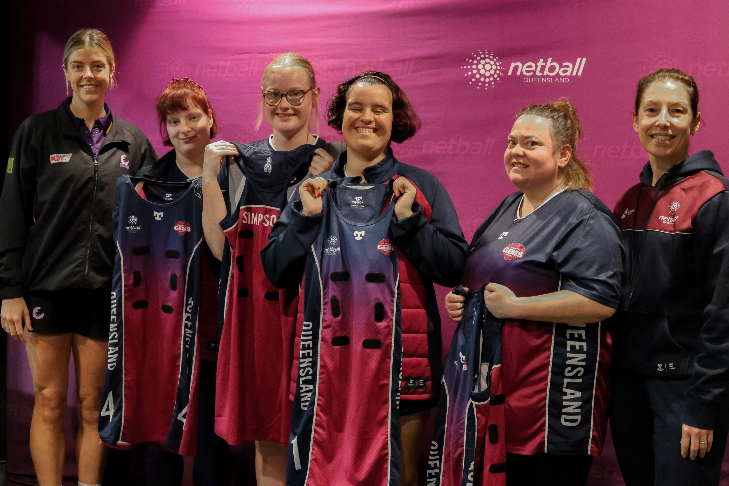 Queensland Gems Leadership Group Uniform Presentation